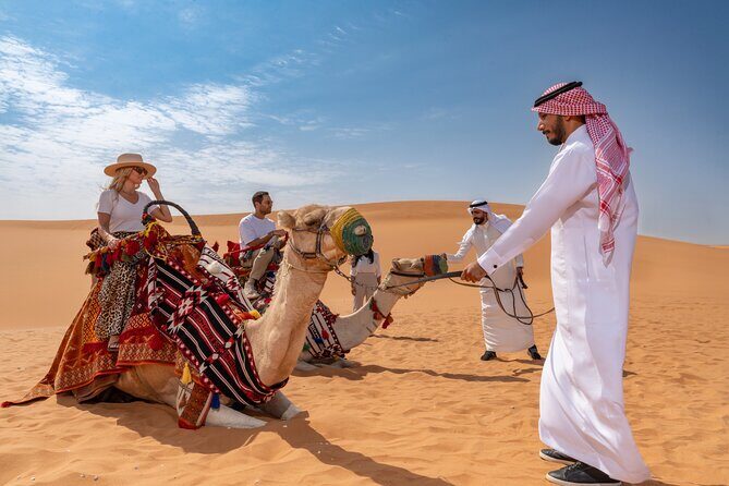 Desert Camp Experience in Riyadh - Entering the King Abdulaziz Royal Reserve camp at 3:30 pm