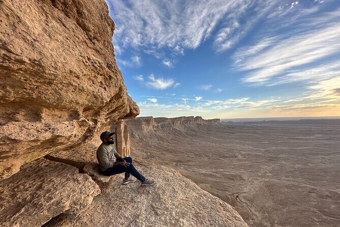 Edge of The World Riyadh with Camel Ride ,Bat Cave Visit & Dinner - Istiraha dinner and traditional activities: when the day slows down