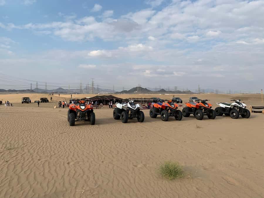 Jeddah: Morning Desert Safari with Quad Bike Tour - Dune bashing in a 4x4: fun, fast, and not for everyone