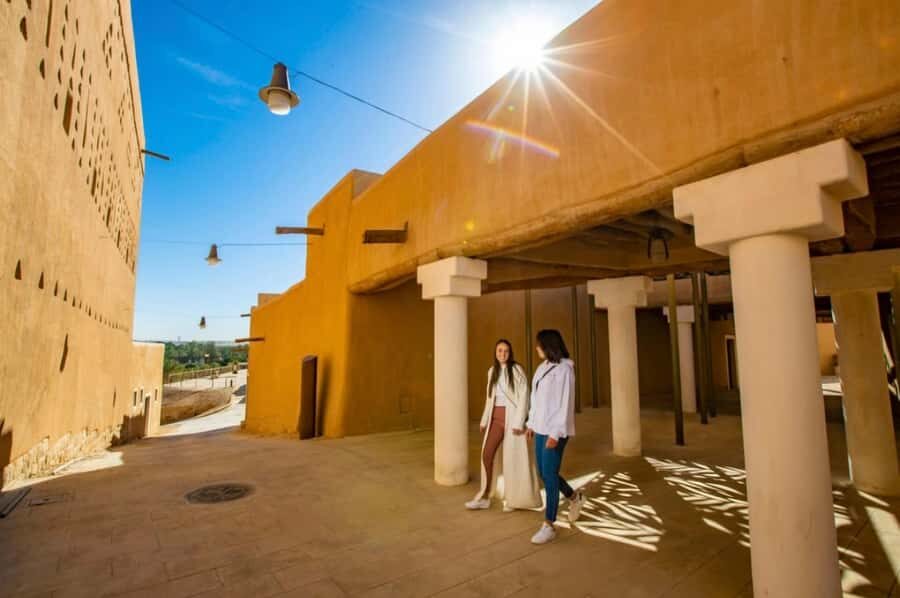 Riyadh : Diriyah Historic - Guides matter: Mohammed and Sara set the tone