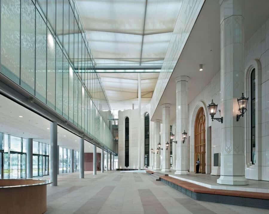 Riyadh: King Fahad National Library Guided Tour - The Rebuilt Dome: Concrete Past, Steel-and-Glass Present
